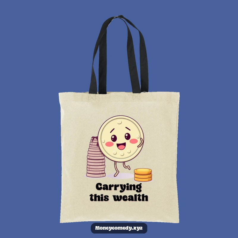Funny Dancing Coin Tote Bag: Carry Your Laughs, A Practical Funny Gift